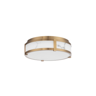 Constantine LED Flush Mount in Aged Brass (34|FM27214AB)