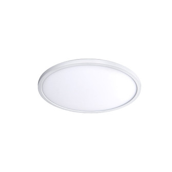 Round LED Flush Mount in White (34|FM11RN935WT)