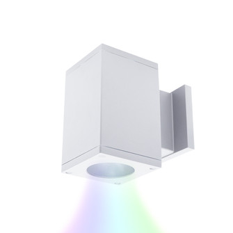 Cube Arch LED Wall Light in White (34|DCWS05FBCCWT)