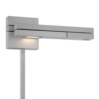 Flip LED Swing Arm Wall Lamp in Titanium (34|BL1021RTT)