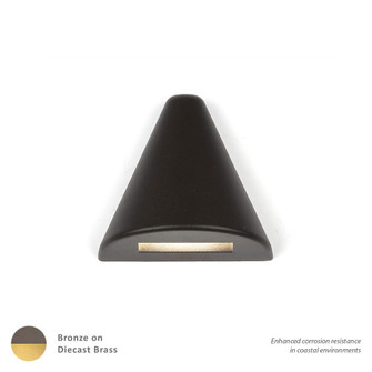 3021 LED Deck and Patio Light in Bronze on Brass (34|302130BBR)