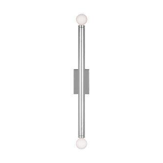 Beckham Modern Two Light Wall Sconce in Polished Nickel (454|TW1132PN)