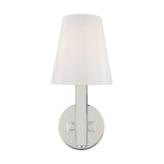 Logan One Light Wall Sconce in Polished Nickel (454|TV1111PN)