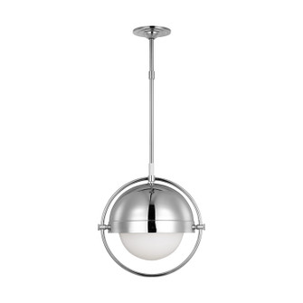 Bacall One Light Pendant in Polished Nickel (454|TP1101PN)