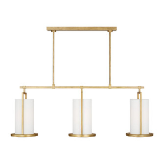 Sherwood Three Light Chandelier in Coastal Gild (454|TFC1053CGD)