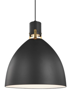 Brynne LED Pendant in Matte Black (454|P1443MBL1)