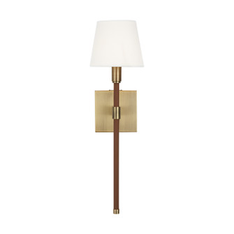 Katie One Light Wall Sconce in Time Worn Brass (454|LW1011TWB)