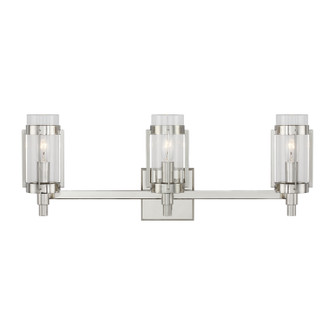 Flynn Three Light Vanity in Polished Nickel (454|LV1023PN)