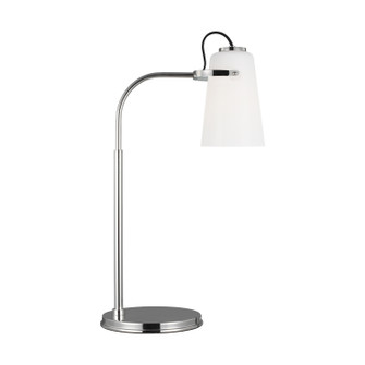 Hazel One Light Table Lamp in Polished Nickel (454|LT1001PN1)