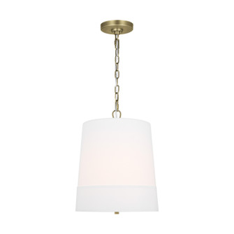 Ivie One Light Pendant in Time Worn Brass (454|LP1081TWBWLW)