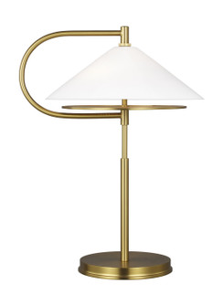 Gesture Two Light Table Lamp in Burnished Brass (454|KT1262BBS1)