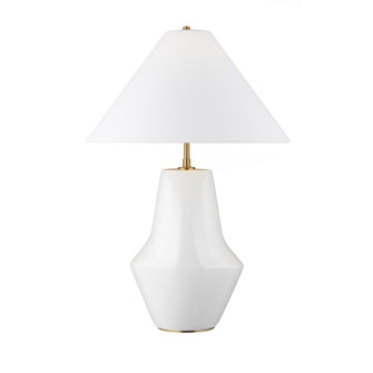 Contour One Light Table Lamp in Arctic White (454|KT1221ARC1)