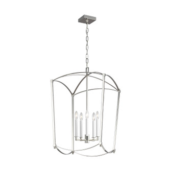 Thayer Five Light Lantern in Polished Nickel (454|F33235PN)