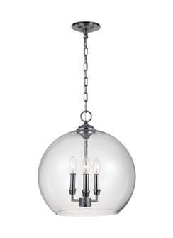 Lawler Three Light Pendant in Chrome (454|F31553CH)