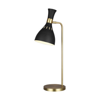 Joan One Light Table Lamp in Midnight Black (454|ET1171MBK1)