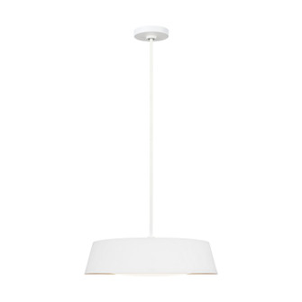 Asher Five Light Pendant in Matte White (454|EP1055MWT)