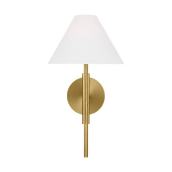 Porteau One Light Bath Vanity in Satin Brass (454|DJW1011SB) Porteau One Light Bath Vanity in Satin Brass (454|DJW1011SB)