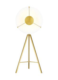 Ultra Light LED Floor Lamp in Burnished Brass (454|CT1151BBS)