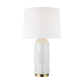 Morada One Light Table Lamp in Arctic White (454|CT1071ARC1)