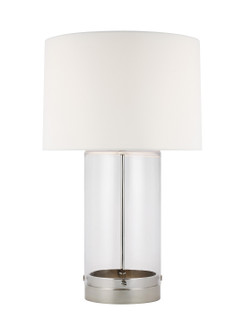 Garrett One Light Table Lamp in Polished Nickel (454|CT1001PN1)