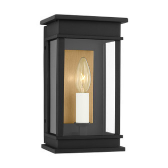Cupertino One Light Outdoor Wall Sconce in Textured Black (454|CO1491TXB)