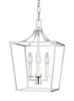 Southold Three Light Mini Lantern in Polished Nickel (454|CC1433PN)