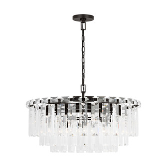 Arden 16 Light Chandelier in Aged Iron (454|CC12716AI)