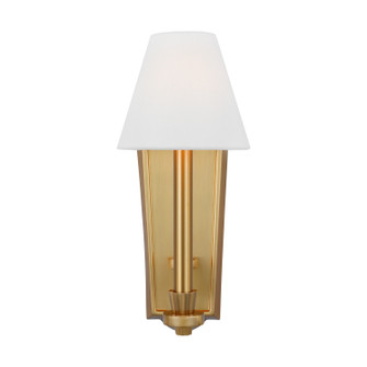 Paisley One Light Wall Sconce in Burnished Brass (454|AW1121BBS)