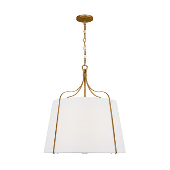 Leander Four Light Pendant in Antique Gild (454|AP1264ADB)