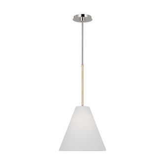 Remy One Light Pendant in Polished Nickel (454|AEP1061PN)