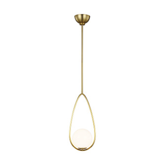 Galassia One Light Pendant in Burnished Brass (454|AEP1001BBS) Galassia One Light Pendant in Burnished Brass (454|AEP1001BBS)