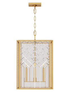 Erro Four Light Pendant in Burnished Brass (454|AC1144BBS)