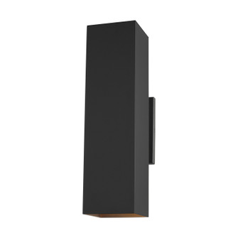 Pohl Two Light Outdoor Wall Lantern in Black (454|883170212)