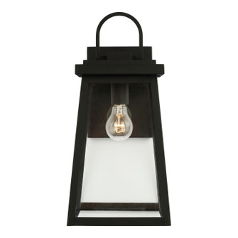 Founders One Light Outdoor Wall Lantern in Black (454|8748401EN312)