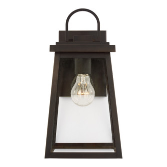 Founders One Light Outdoor Wall Lantern in Antique Bronze (454|864840171)
