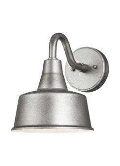 Barn Light One Light Outdoor Wall Lantern in Weathered Pewter (454|853740157T)