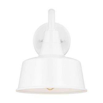 Barn Light One Light Outdoor Wall Lantern in White (454|853740115)