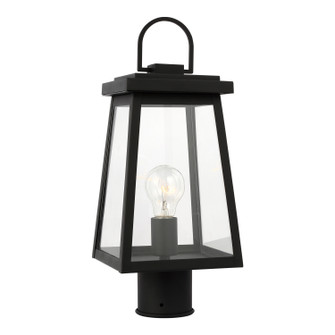 Founders One Light Outdoor Post Lantern in Black (454|8248401EN312)