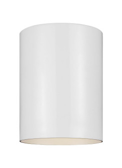 Outdoor Cylinders LED Flush Mount in White (454|7813897S15)