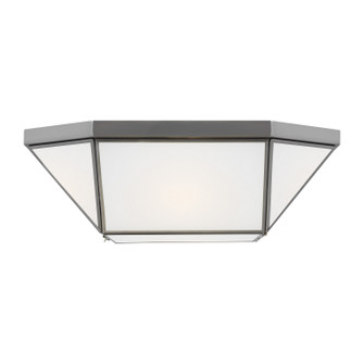 Morrison Two Light Flush Mount in Antique Brushed Nickel (454|7579452EN3965)