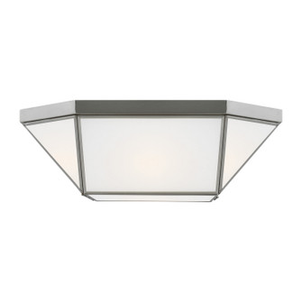 Morrison Two Light Flush Mount in Brushed Nickel (454|7579452962)