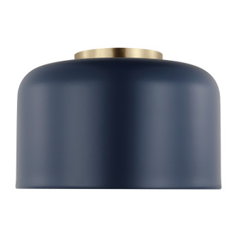 Malone One Light Flush Mount in Navy (454|7505401127) Malone One Light Flush Mount in Navy (454|7505401127)