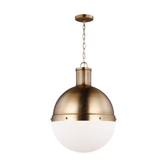 Hanks One Light Pendant in Satin Brass (454|6677101EN3848)