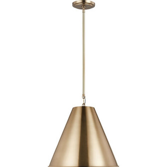 Gordon One Light Pendant in Satin Brass (454|6585101848)