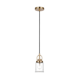 Anders One Light Pendant in Satin Brass (454|6544701848)