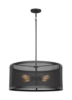 Gereon Four Light Pendant in Black (454|6528504EN712)