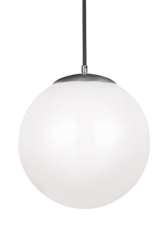 Leo - Hanging Globe LED Pendant in Satin Aluminum (454|602493S04)