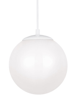 Leo - Hanging Globe LED Pendant in White (454|602093S15)