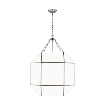 Morrison Four Light Lantern in Brushed Nickel (454|5279454EN962)