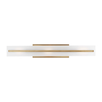 Dex LED Bath Wall Sconce in Satin Brass (454|4654303EN3848)